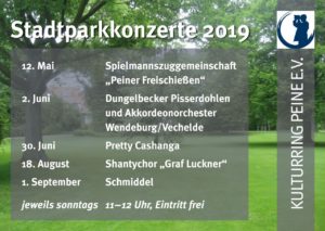 Stadtparkkonzerte in Peine 2019
