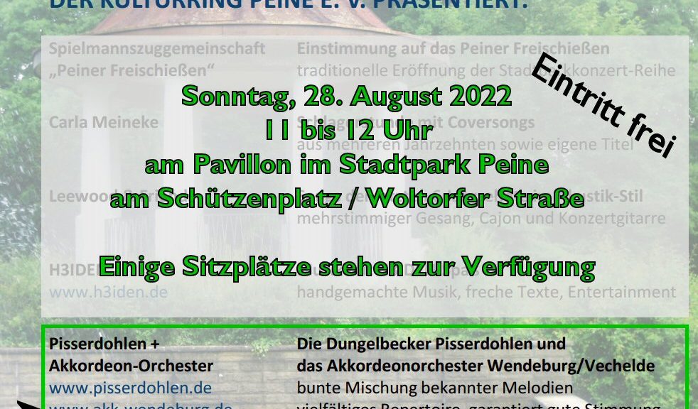 Stadtparkkonzert 2022