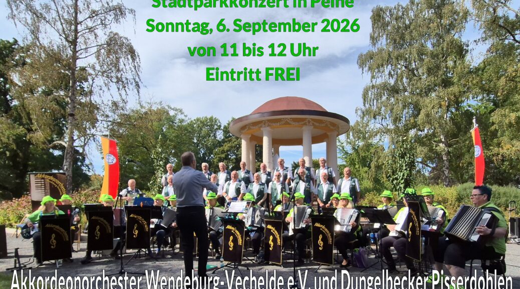 Stadtparkkonzert Peine 2026